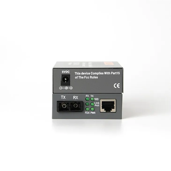 OEM 10/100M 1550nm RJ45 Gigabit Ethernet Fiber Optic Media Converter